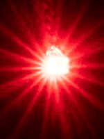 FALLER FALLER 163740 5 ZELF KNIPPERENDE LED'S ROOD