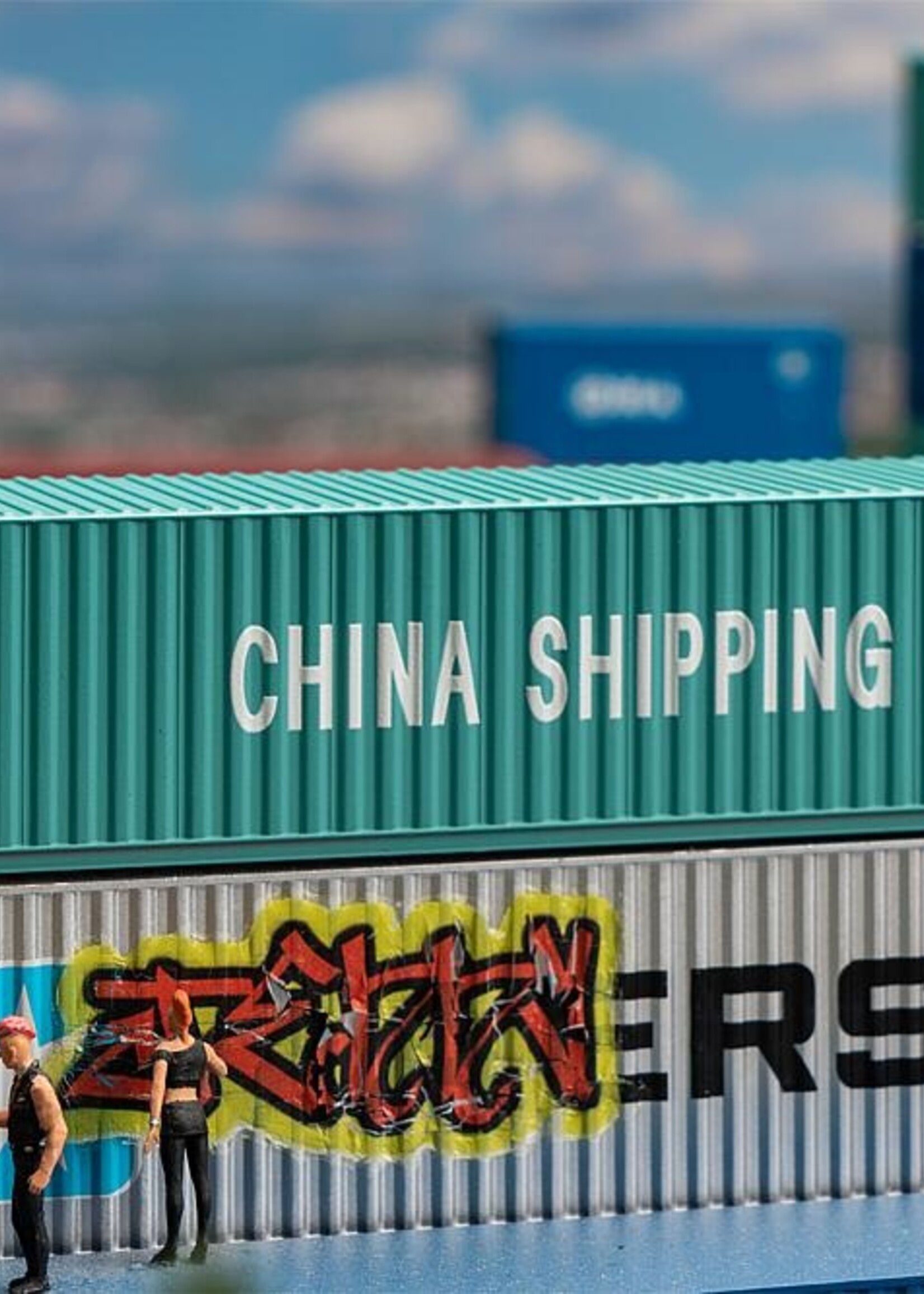FALLER 182101 1/87 40' CONTAINER CHINA SHIPPING (5/23) *