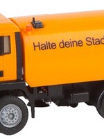 FALLER FALLER 161482 1/87 VRACHTWAGEN VEEGMACHINE(HERPA)