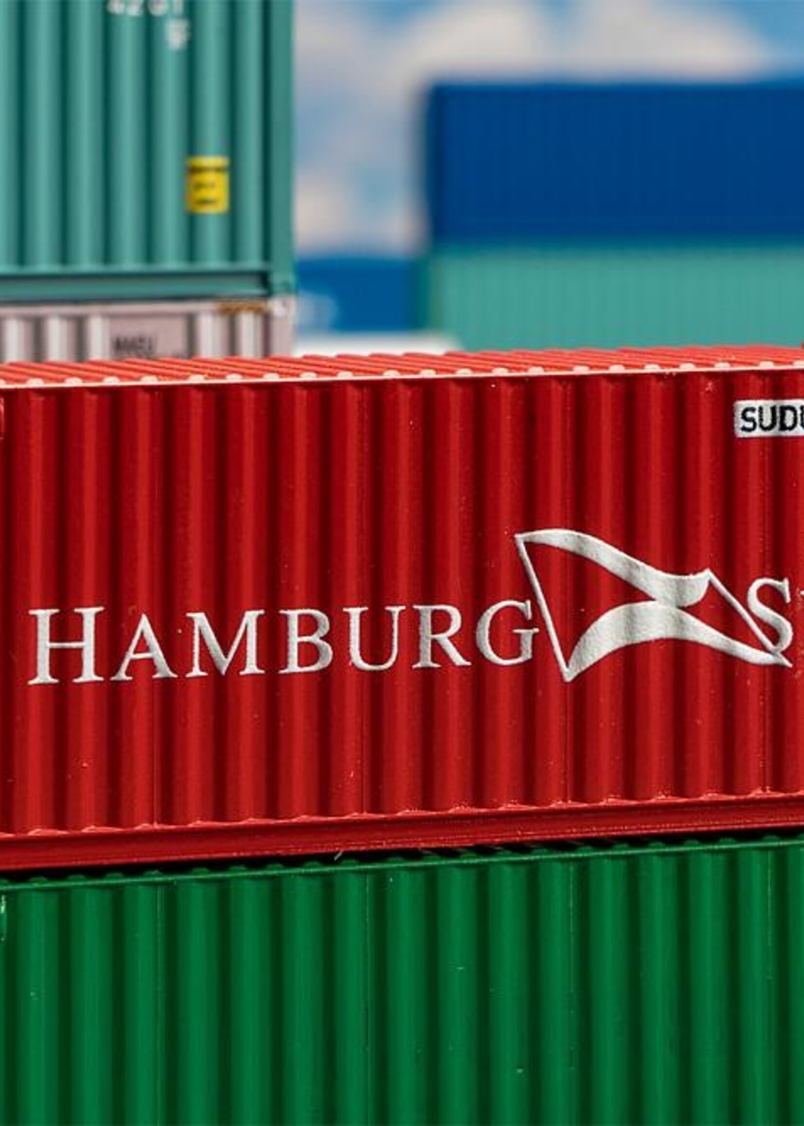 FALLER 182001 1/87 20' CONTAINER HAMBURG SÜD (6/23) *