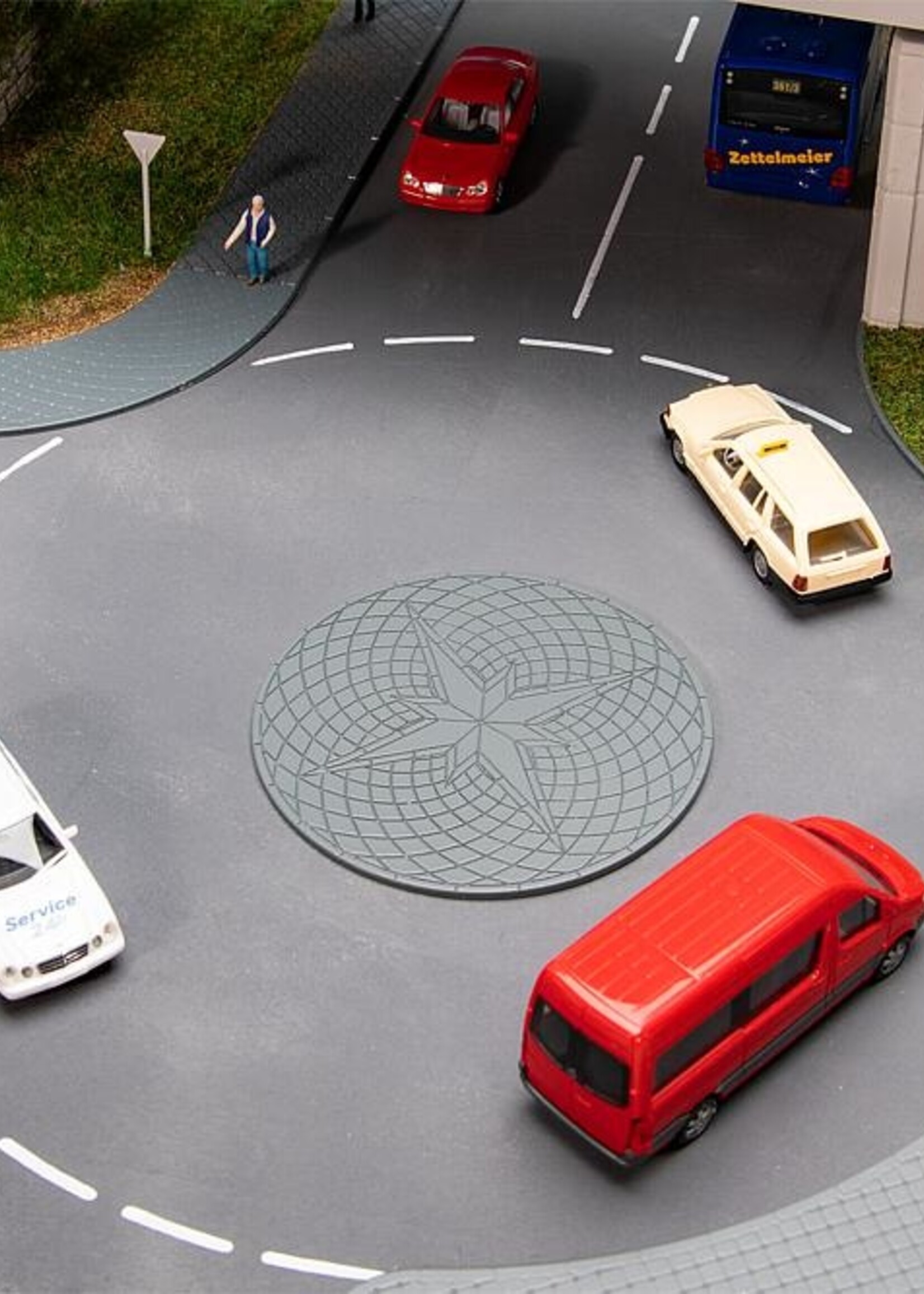 FALLER 180277 1/87 MINI ROTONDE EN VLUCHTHEUVEL (4/23) *