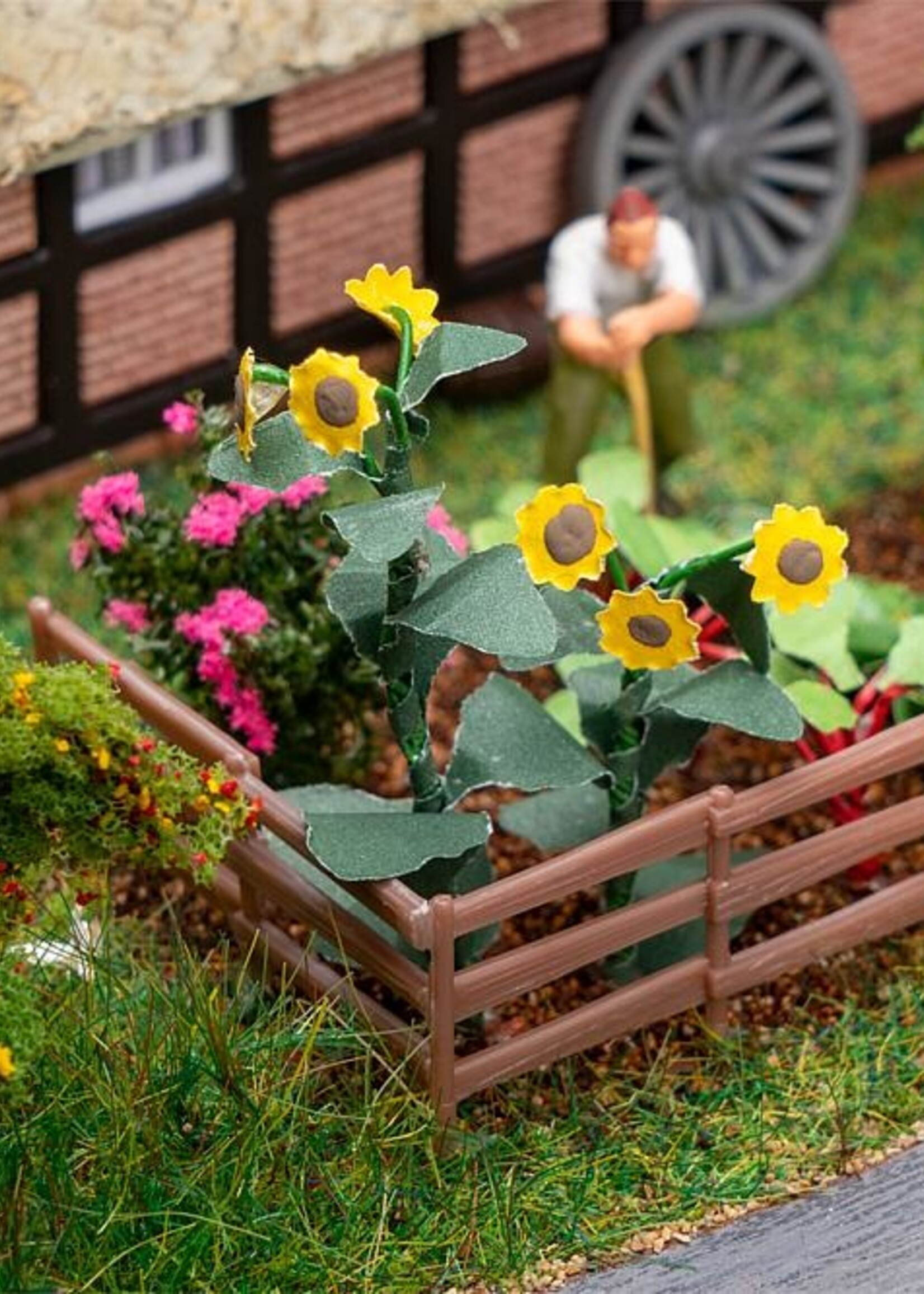 FALLER 181289 1/87 BLOEMEN IN DE VOORTUIN (6/23) *