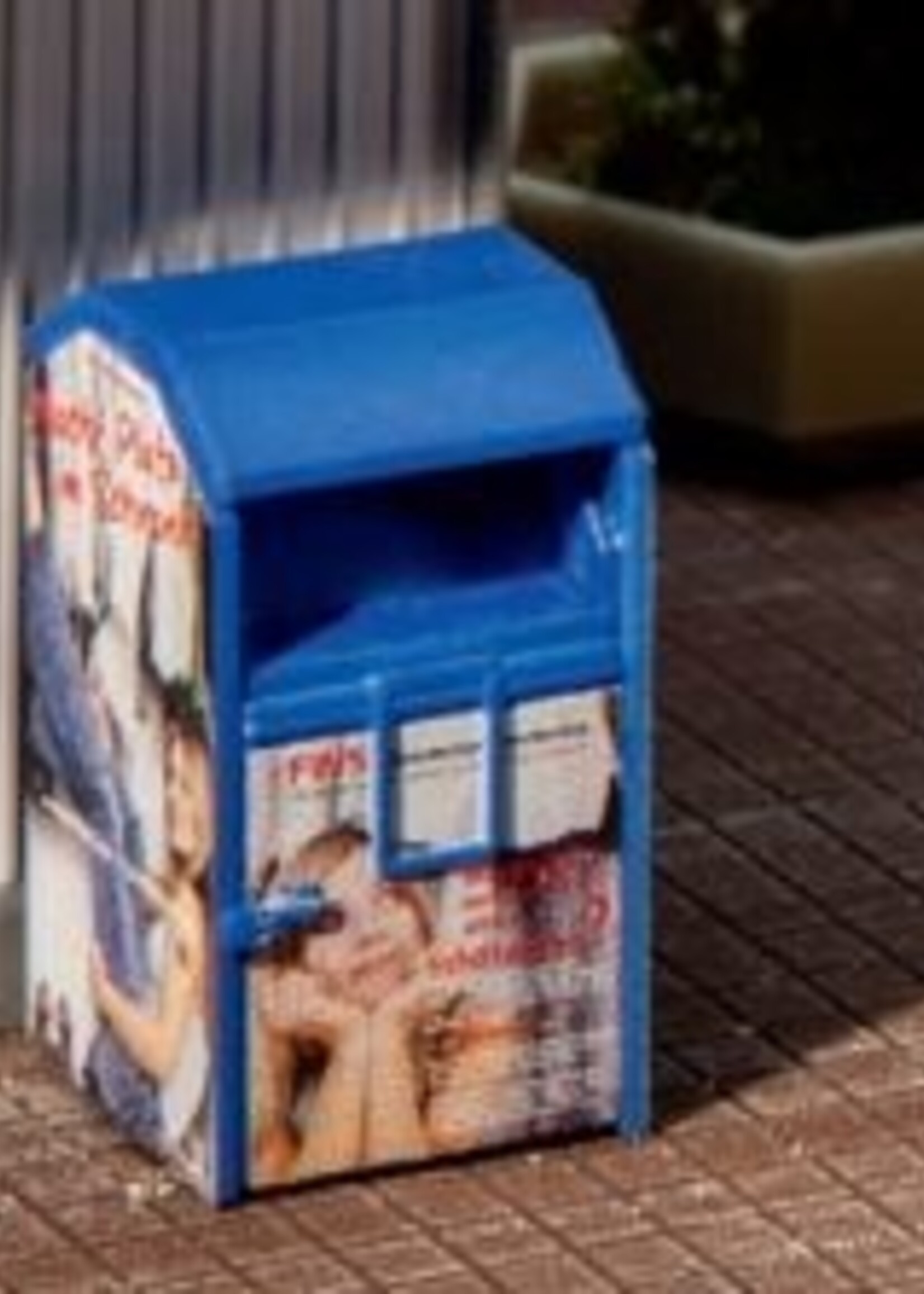 FALLER FALLER 180992 1/87 KLEDINGCONTAINER BLAUW
