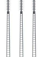 FALLER 272118 1/160 LED-VAKWERKMAST ARMATUUR WARM WIT 3 ST. (7/23) *