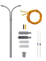 VIESSMANN VIESSMANN 06723 H0 BAUSATZ PEITSCHENL.DOP