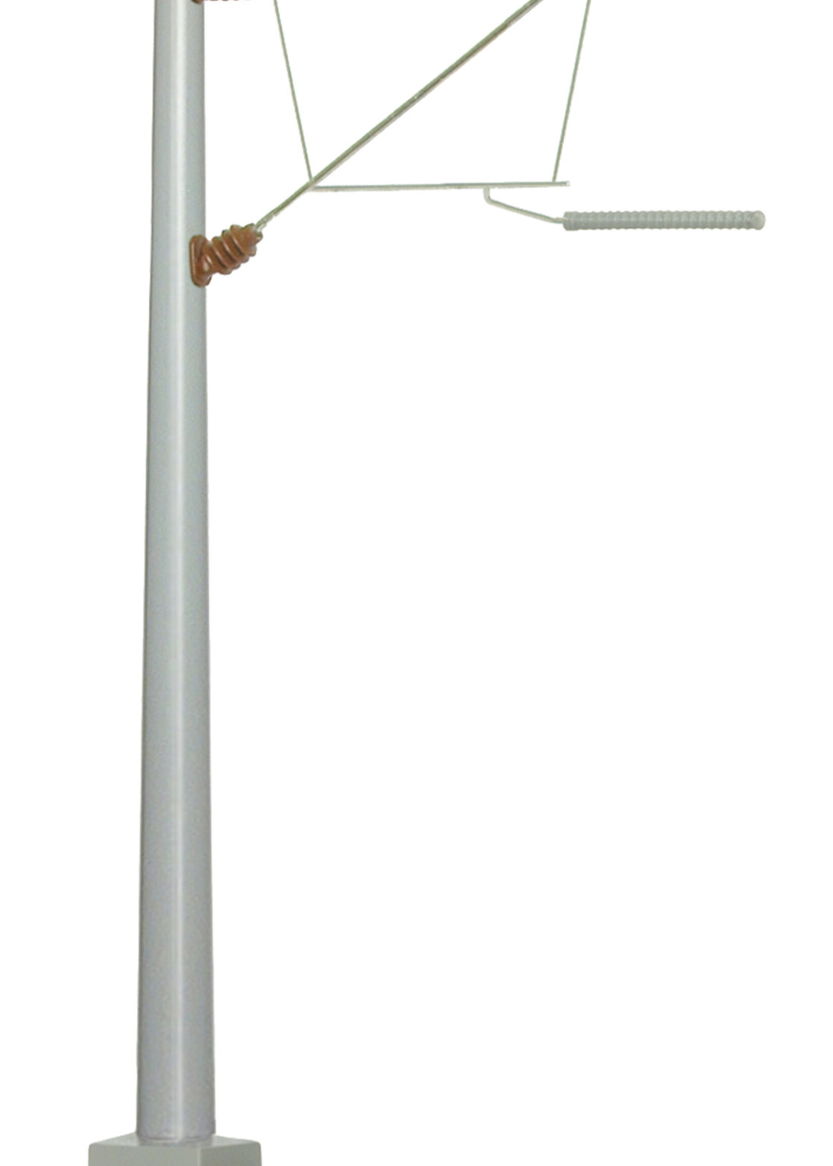 VIESSMANN VIESSMANN 04108 H0 Betonmast/Neub.str+Krzausl