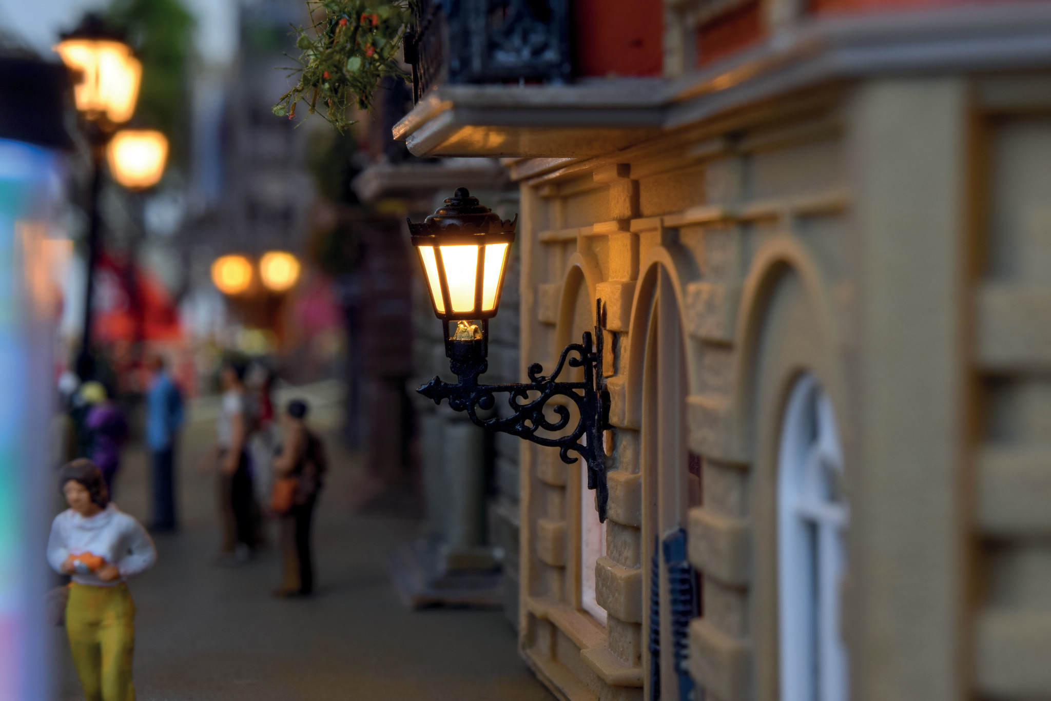 FALLER H0 Wandlaterne 3er Set - LED Beleuchtung Für Modellbahn