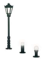 VIESSMANN VIESSMANN 06160 H0 GARTENLEUCHTE SCHW. 3S