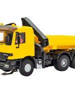 VIESSMANN VIESSMANN 8023 H0 MB ACTROS 3-achs Zugmaschine mit Ladekran und Rundumleuchten, Basis, Funktionsmodell