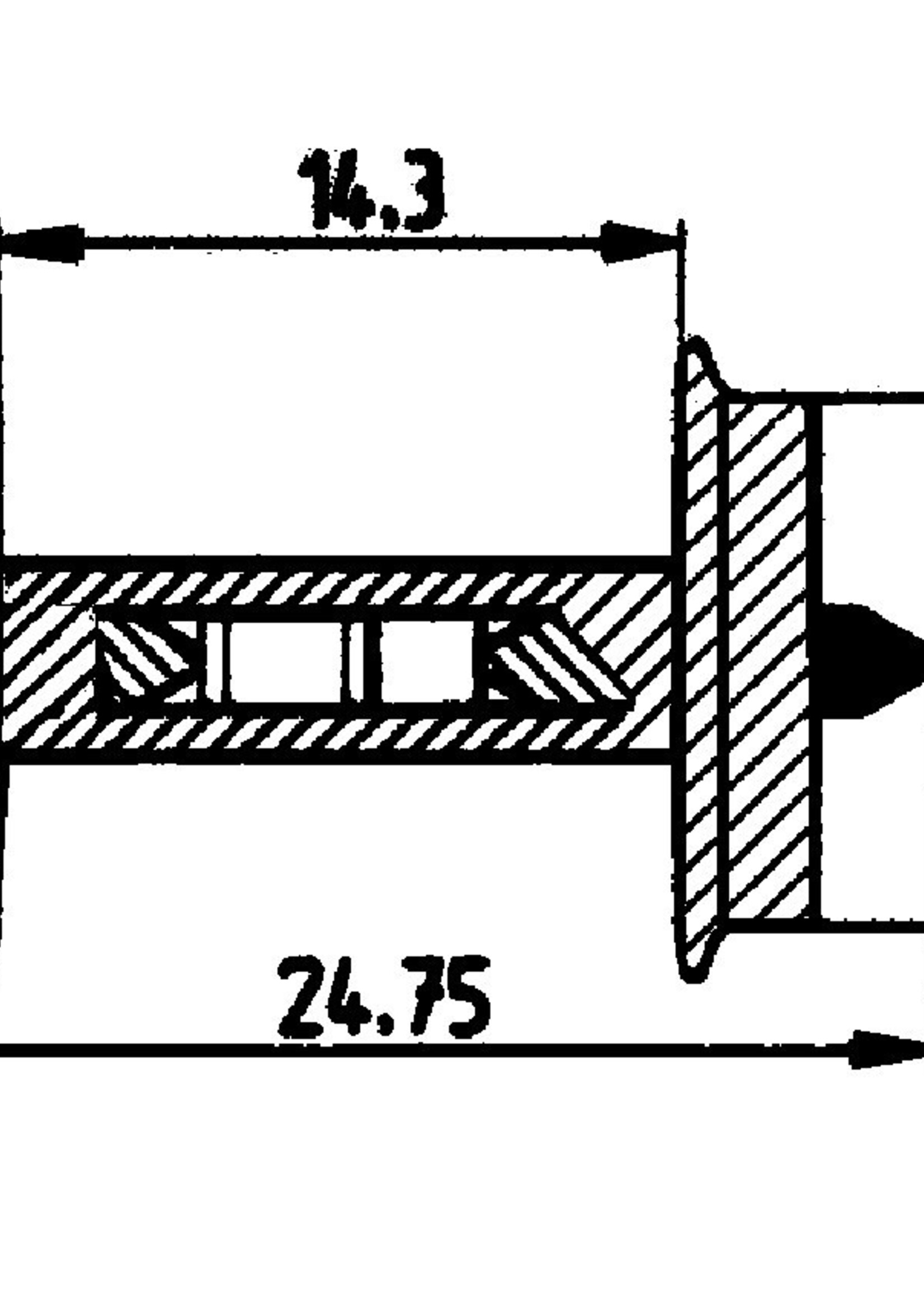 ROCO Roco 40186 Radsatz 11mm f.Besetztmeld. 1
