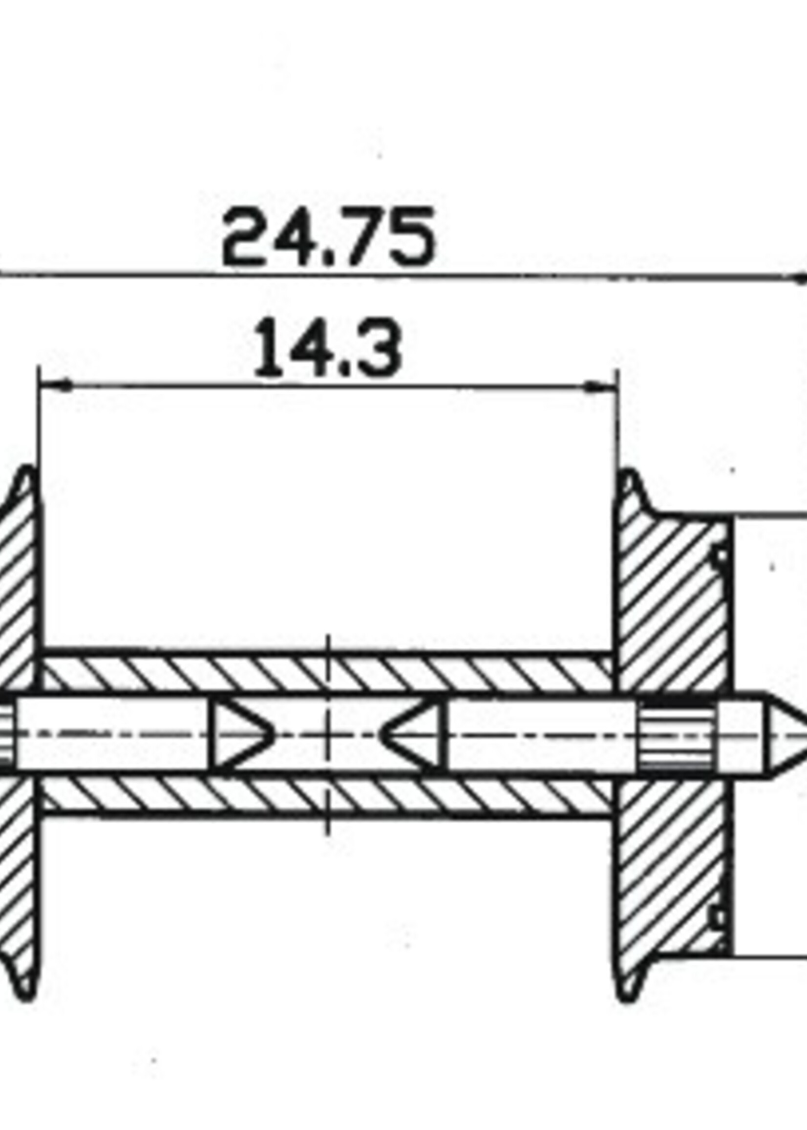 ROCO Roco 40192 Radsatz 11mm get. Achse   1 Pa