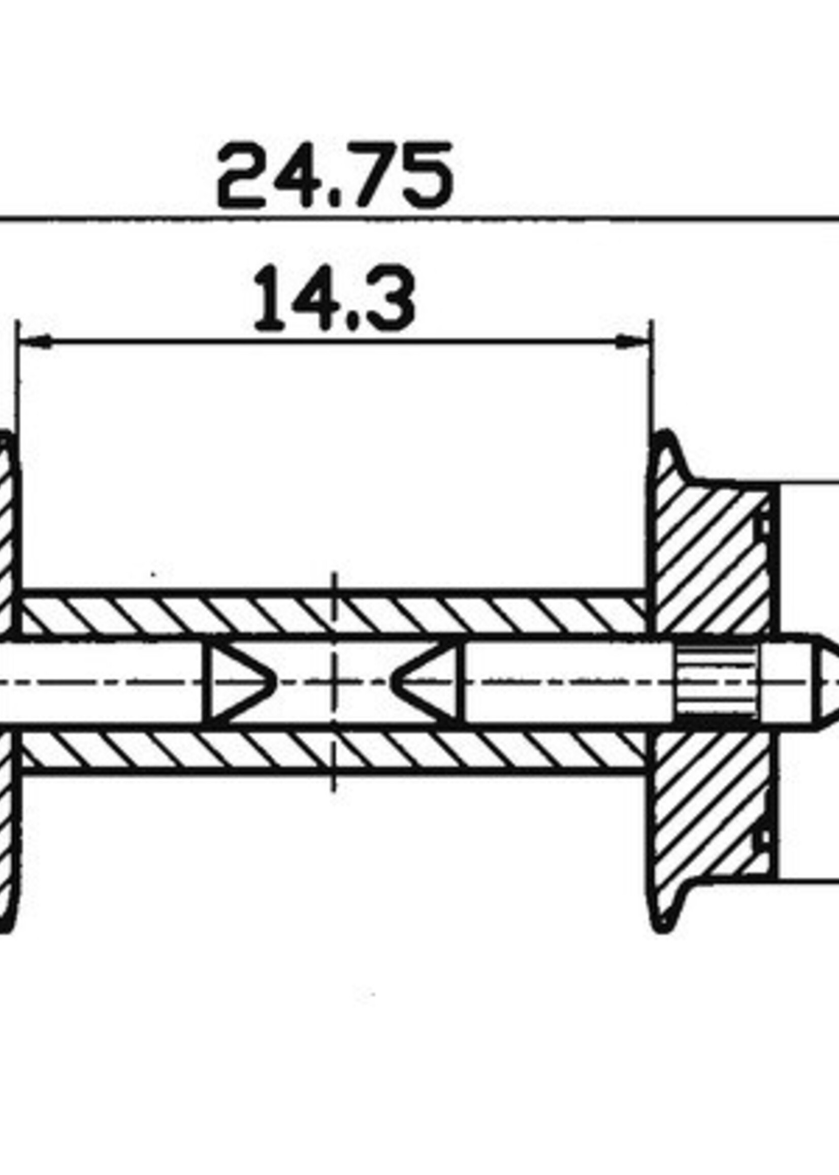 ROCO Roco 40191 Radsatz 9mm get. Achse    1 Pa