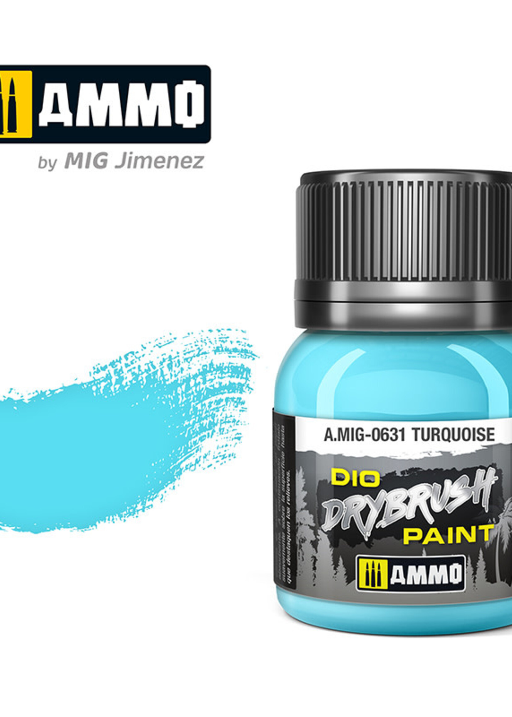 AMMO MIG AMMO MIG 0631 DRYBRUSH TURQUISE JAR 40ML