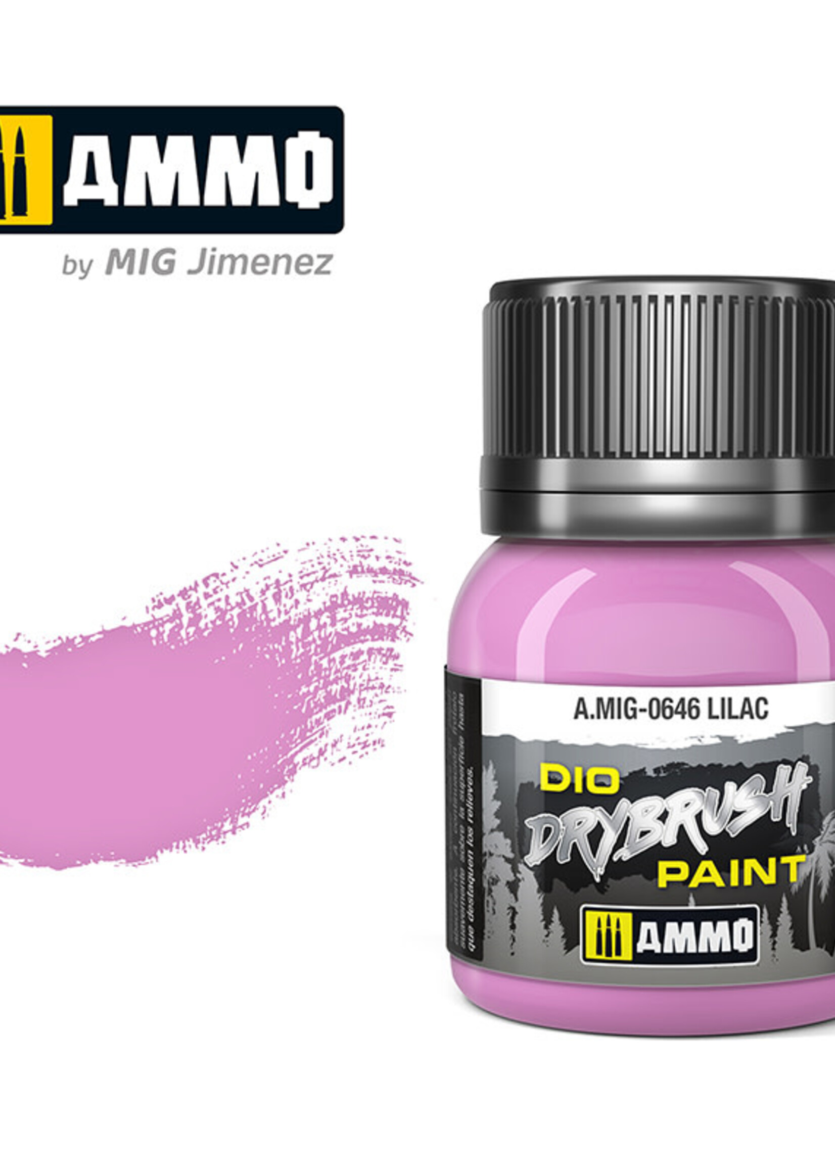 AMMO MIG AMMO MIG 0646 DRYBRUSH LILAC JAR 40ML
