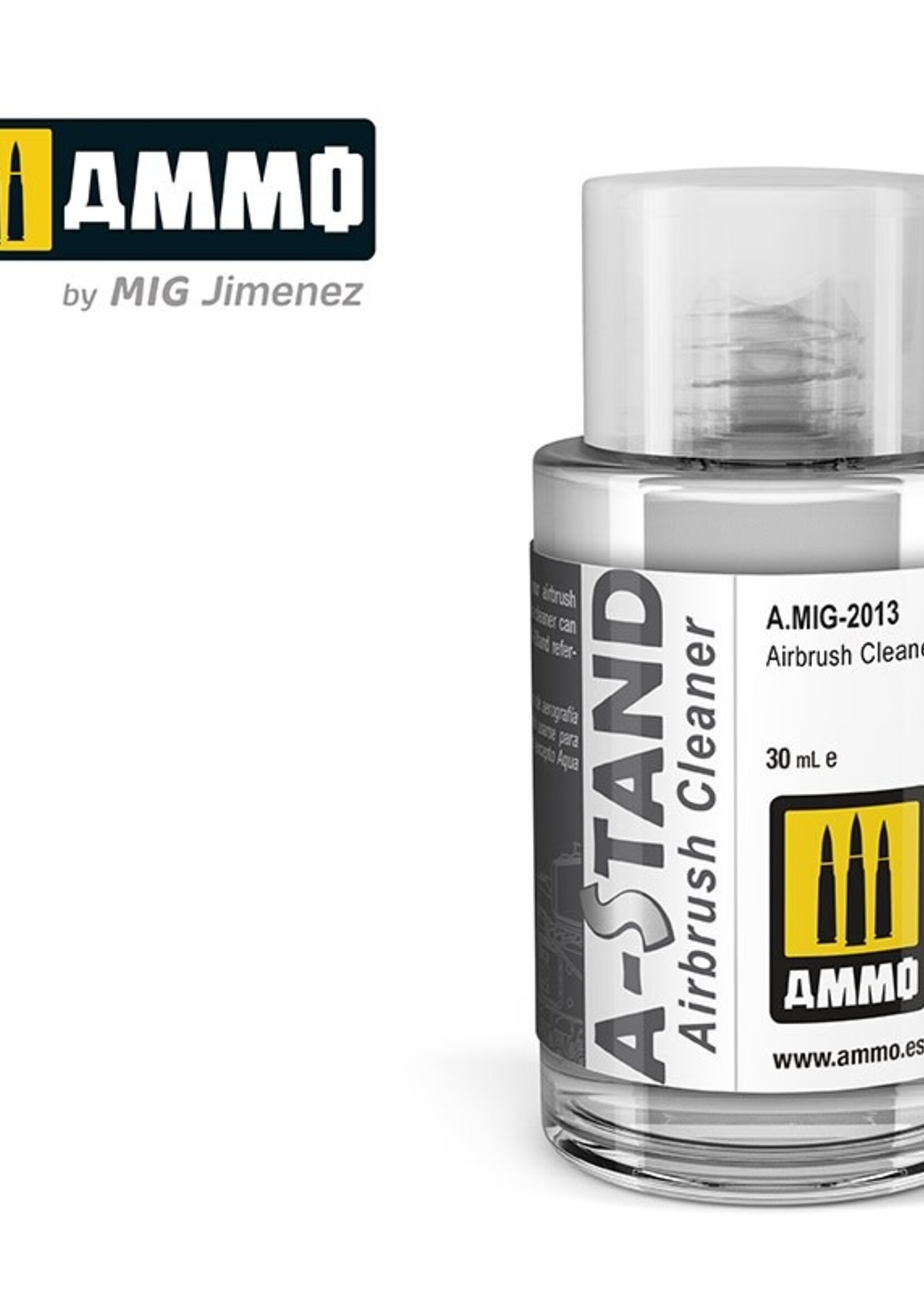 AMMO MIG AMMO MIG 2013 A-STAND AIRBRUSH CLEANER 30ML JAR