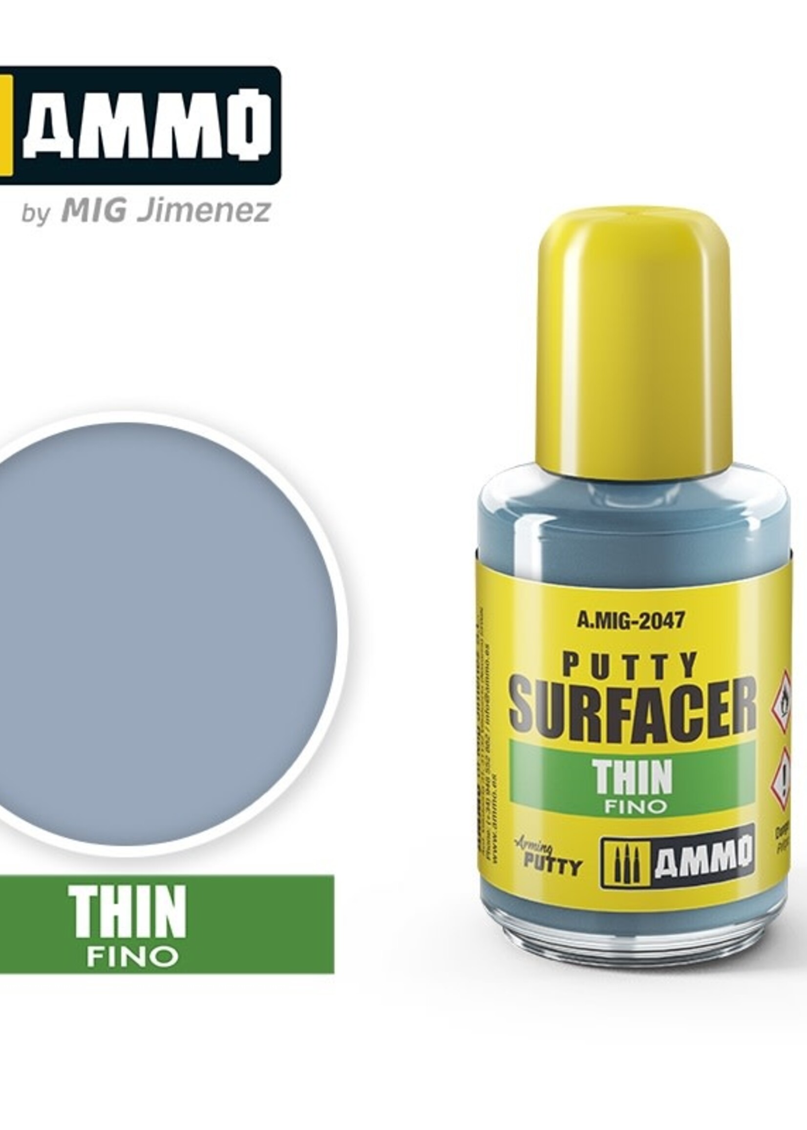 AMMO MIG AMMO MIG 2047 MR. PUTTY SURFACER - THIN 30 ML JAR