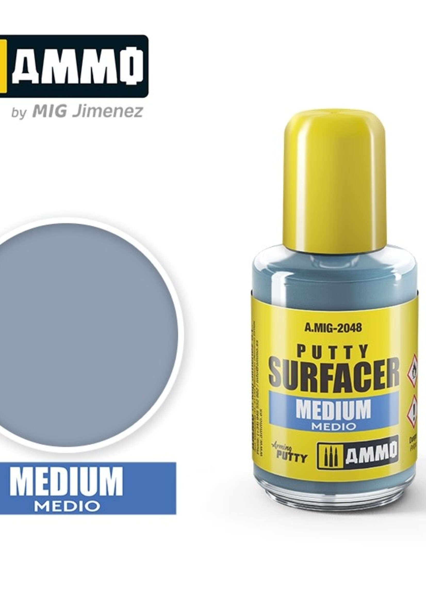 AMMO MIG AMMO MIG 2048 MR. PUTTY SURFACER - MEDIUM 30 ML JAR