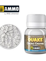 AMMO MIG AMMO MIG 2182 QUAKE CRACKLE CREATOR TEXTURES CRACKLE BASE 40ML JAR