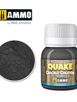 AMMO MIG AMMO MIG 2183 QUAKE CRACKLE CREATOR TEXTURES OLD BLACKTOP 40ML JAR