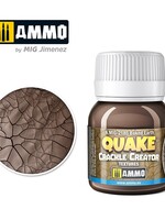 AMMO MIG AMMO MIG 2185 QUAKE CRACKLE CREATOR TEXTURES BAKED EARTH 40ML JAR