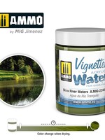 AMMO MIG AMMO MIG 2244 ACRYLIC TEXTURE SLOW RIVER WATERS 100ML JAR