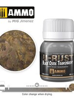 AMMO MIG AMMO MIG 2253 U-RUST BLACK OXIDE TRANSPARENT JAR 40 ML