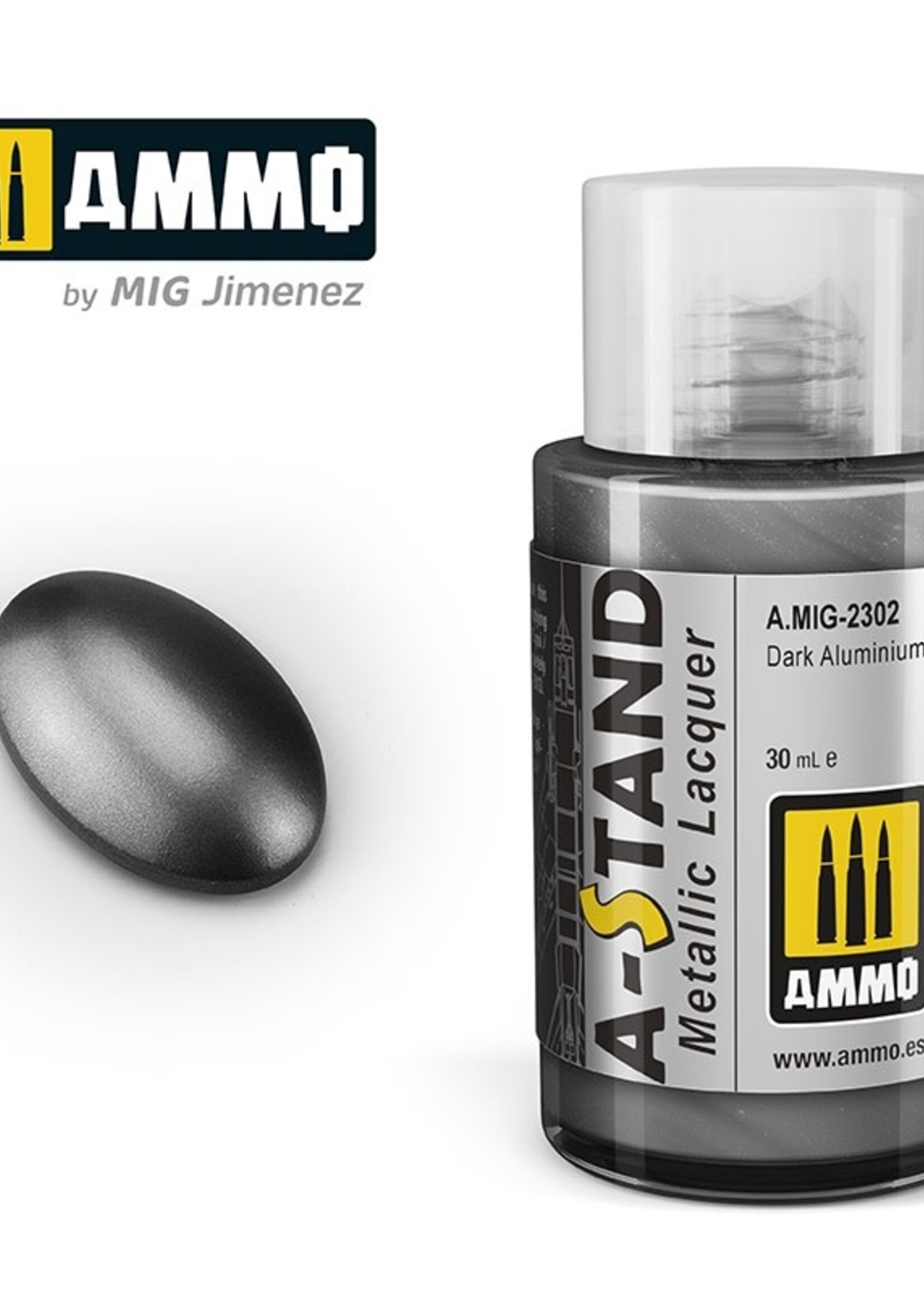 AMMO MIG AMMO MIG 2302A-STAND DARK ALUMINIUM 30ML JAR