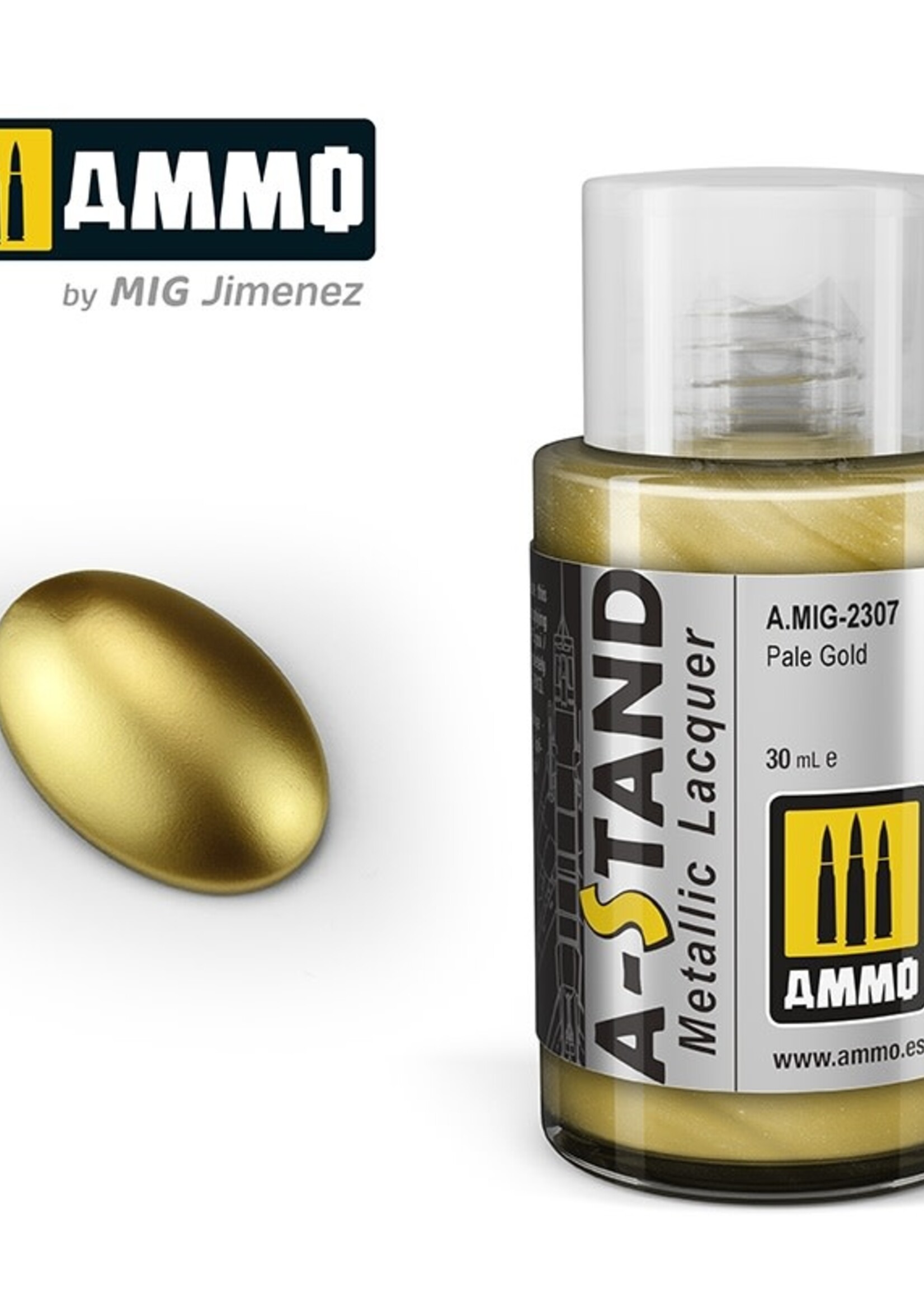 AMMO MIG AMMO MIG 2307A-STAND PALE GOLD 30ML JAR
