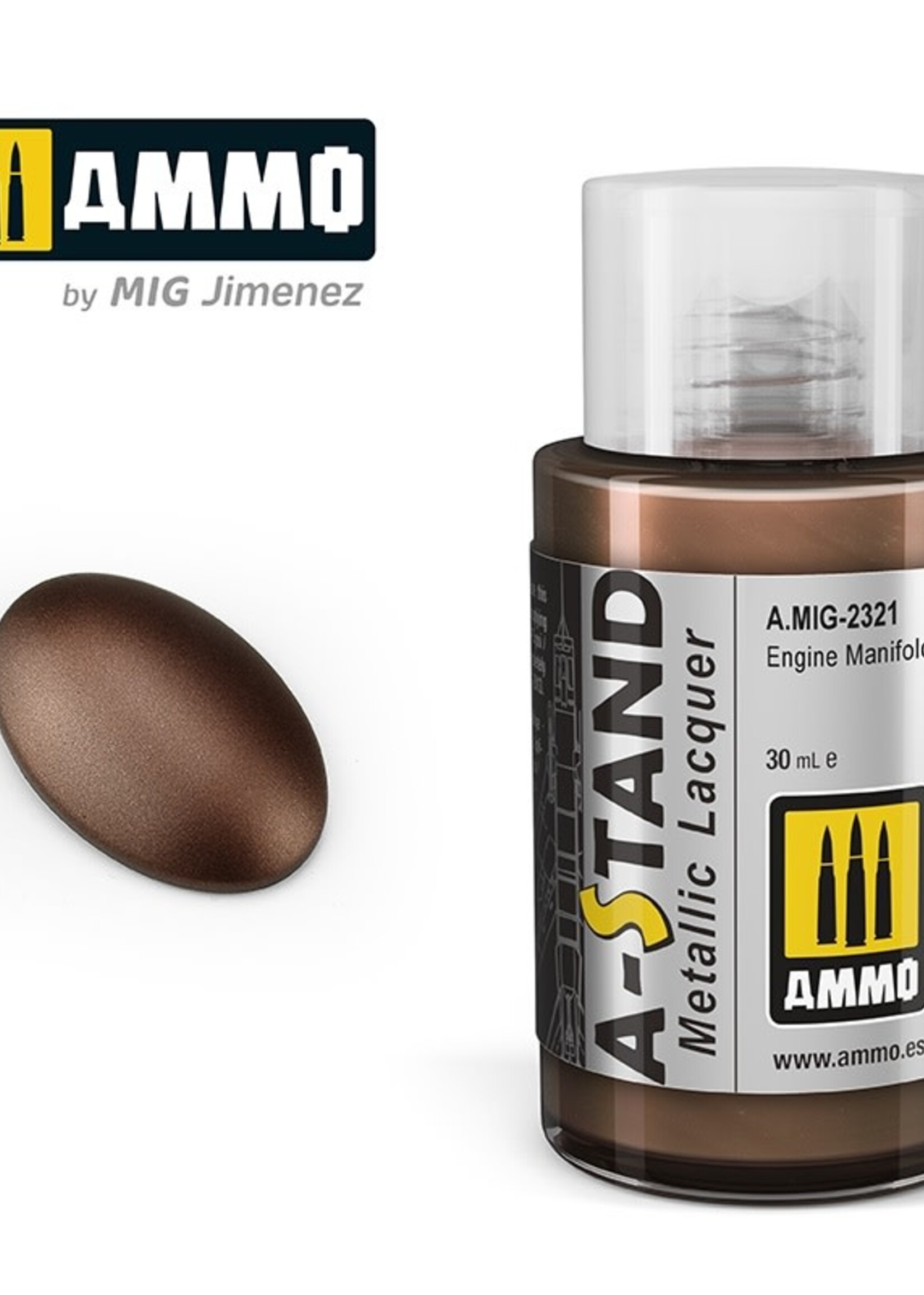 AMMO MIG AMMO MIG 2321A-STAND ENGINE MANIFOLD 30ML JAR