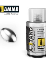 AMMO MIG AMMO MIG 2324A-STAND HIGH-SHINE PLUS ALUMINIUM 30ML JAR