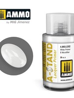 AMMO MIG AMMO MIG 2356A-STAND WHITE GLOSS PRIMER 30ML JAR