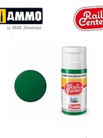 AMMO MIG AMMO MIG R-0035 RAIL CENTER ACRYLIC MEDIUM GREENÂ 15ML