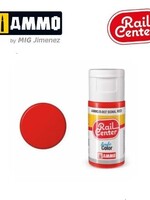 AMMO MIG AMMO MIG R-0037 RAIL CENTER ACRYLIC SIGNAL RED 15ML