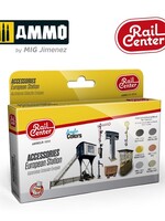 AMMO MIG AMMO MIG R-1014 ACCESSORIES EUROPEAN STATION 15ML 6 JARS