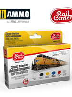 AMMO MIG AMMO MIG R-1020 CL. AMERICAN RAILROAD COMP. VOL. 5 UNION PACIFIC 15ML 6 JARS