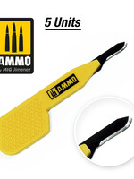 AMMO MIG AMMO MIG 8686 SCALPELS PRECISION BLADE CURVED 5 PCS.