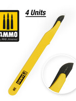 AMMO MIG AMMO MIG 8695 SCALPELS STANDARD BLADE CURVED LARGE 4 PCS.