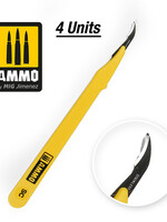 AMMO MIG AMMO MIG 8694 SCALPELS STANDARD BLADE RIPPER 4 PCS.