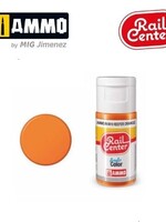 AMMO MIG AMMO MIG R-0010 RAIL CENTER ACRYLIC REEFER ORANGE 15ML