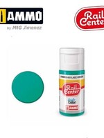 AMMO MIG AMMO MIG R-0018 RAIL CENTER ACRYLIC JADE GREEN 15ML