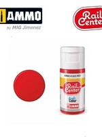 AMMO MIG AMMO MIG R-0022 RAIL CENTER ACRYLIC RED 15ML