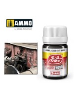 AMMO MIG AMMO MIG R-2005 RAIL CENTER WASHES SOOT WASH 35ML