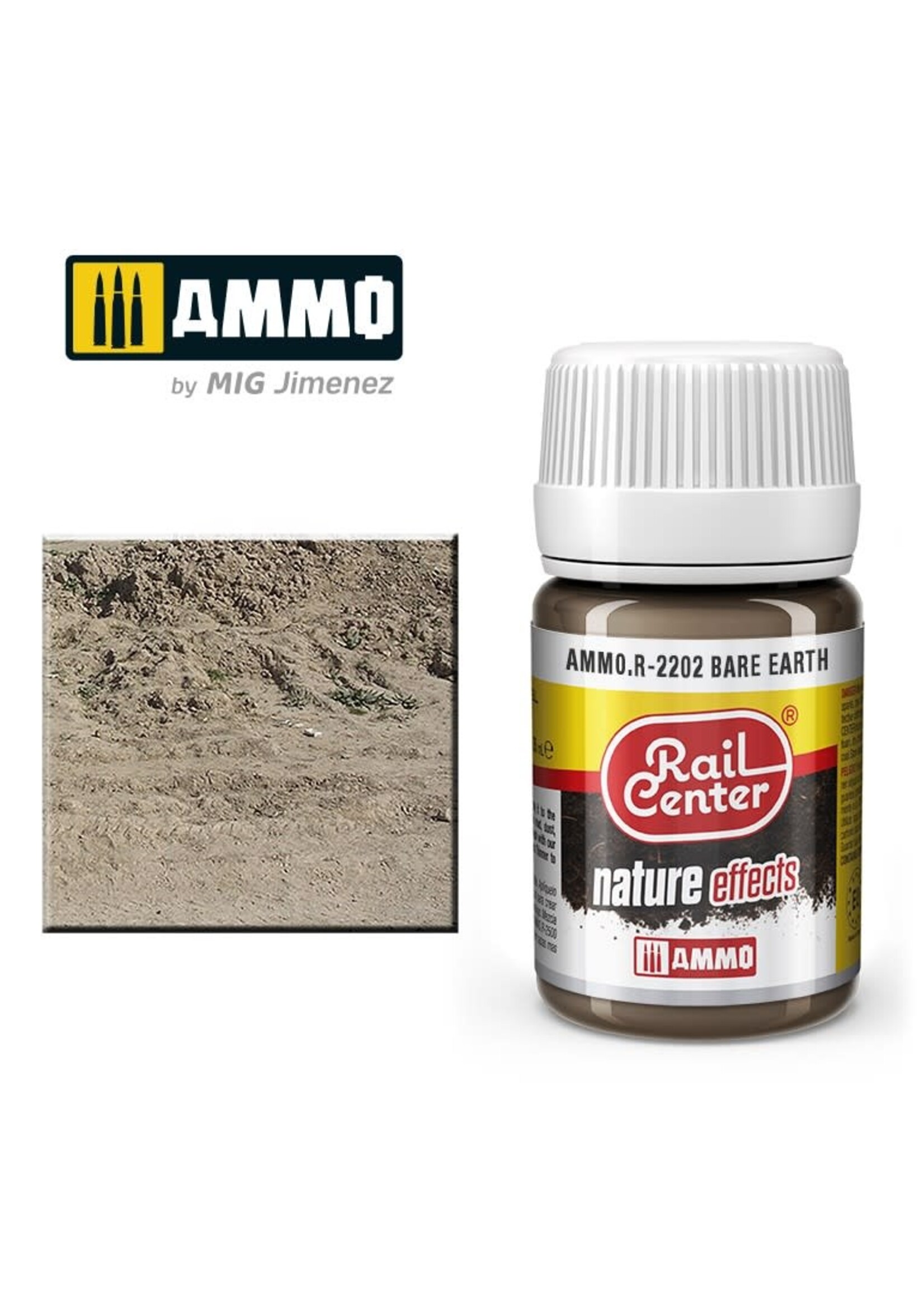 AMMO MIG AMMO MIG R-2202 RAIL CENTER EFFECTS BARE EARTH 35ML