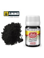 AMMO MIG AMMO MIG R-2300 RAIL CENTER PIGMENTS SOOT BLACK 35ML