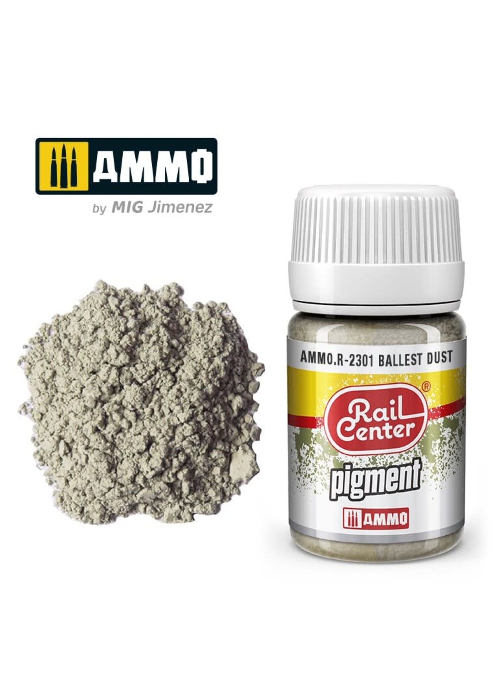 AMMO MIG AMMO MIG R-2301 RAIL CENTER PIGMENTS BALLEST DUST 35ML