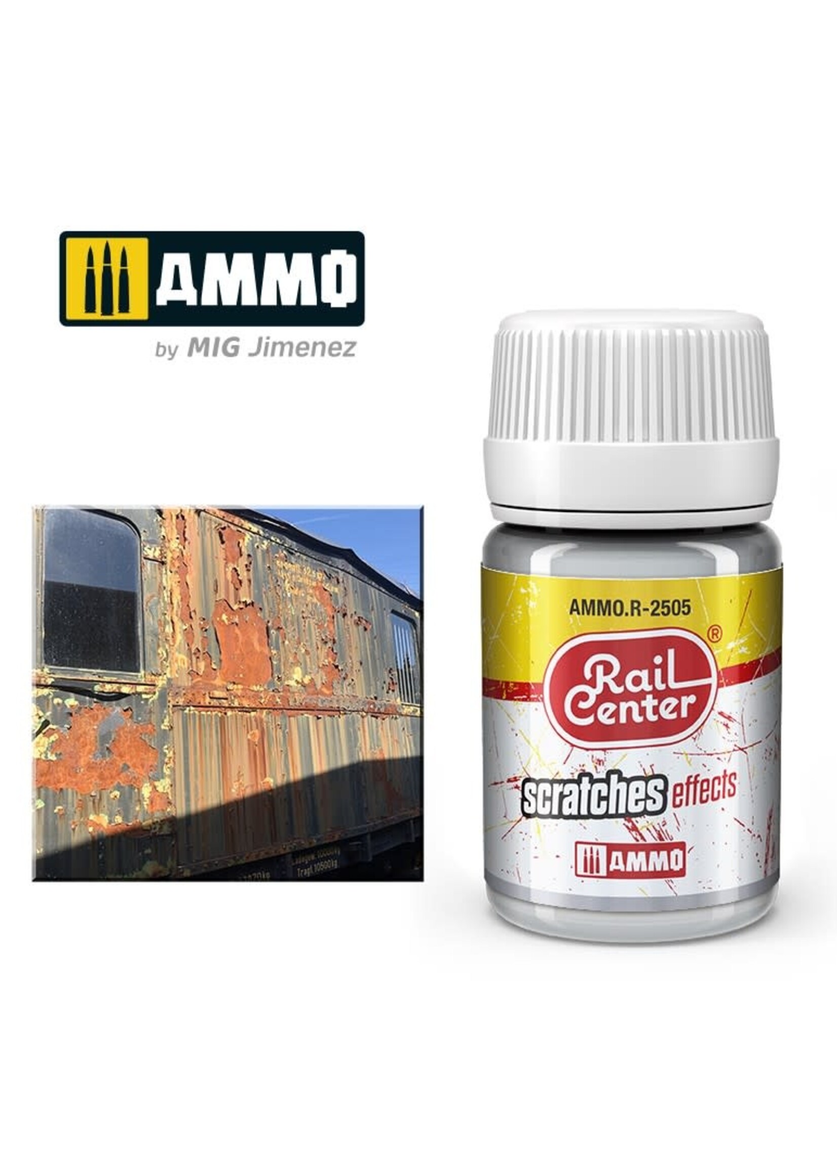 AMMO MIG AMMO MIG R-2505 RAIL CENTER EFFECTS SCRATCHES 35ML