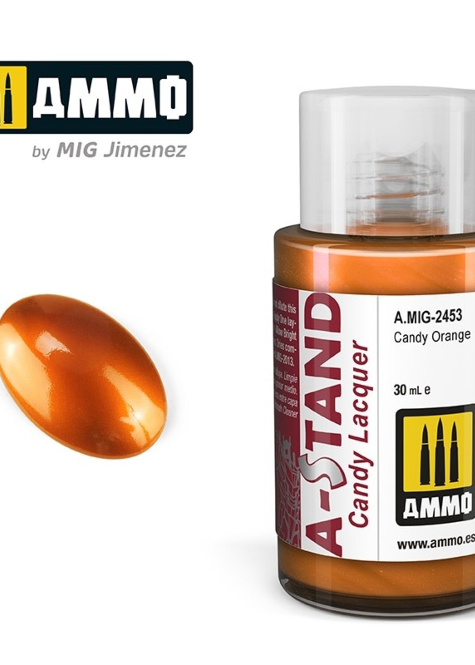 AMMO MIG AMMO MIG 2453A-STAND CANDY ORANGE 30ML JAR