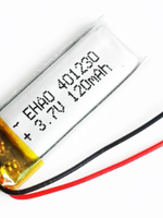 DTS Lithium Polymer Lipo batterij 120 mAh 3.7V