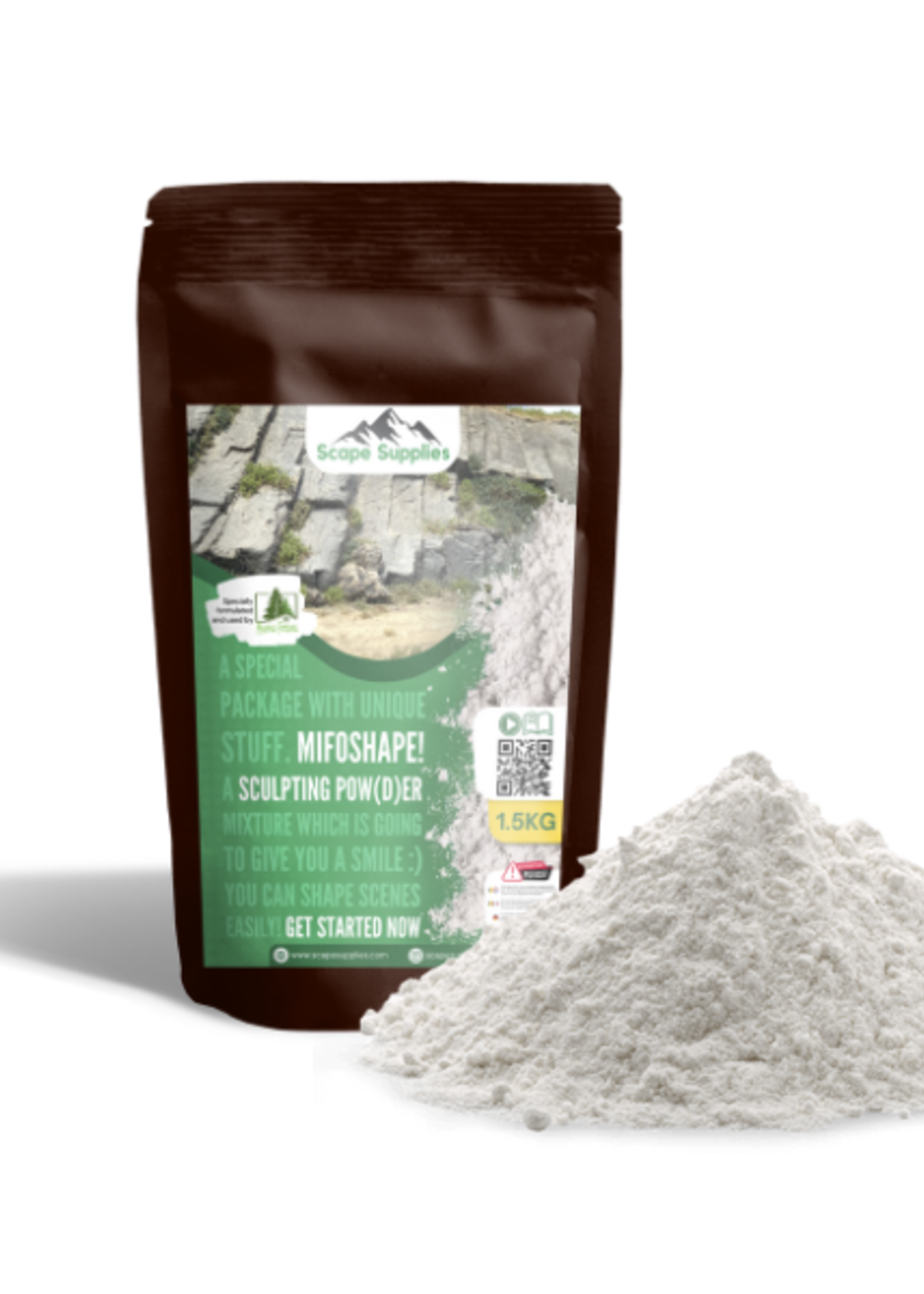 SCAPE SUPPLIES MIFOSHAPE! sculpting powder