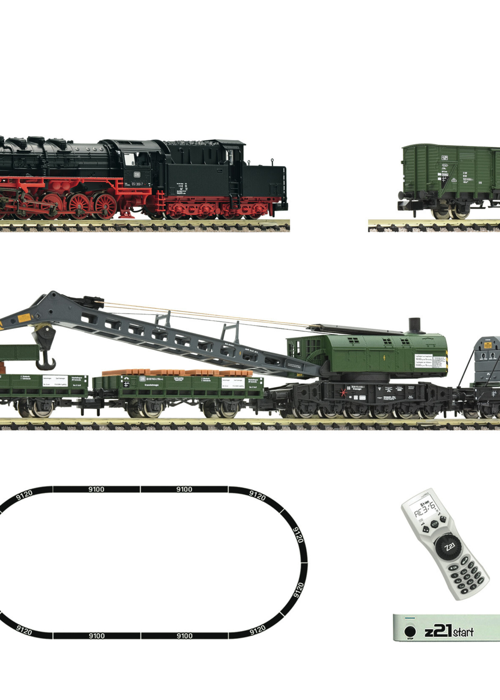 FLEISCHMANN FLEISCHMANN 5170004 z21 Startset Kranzug